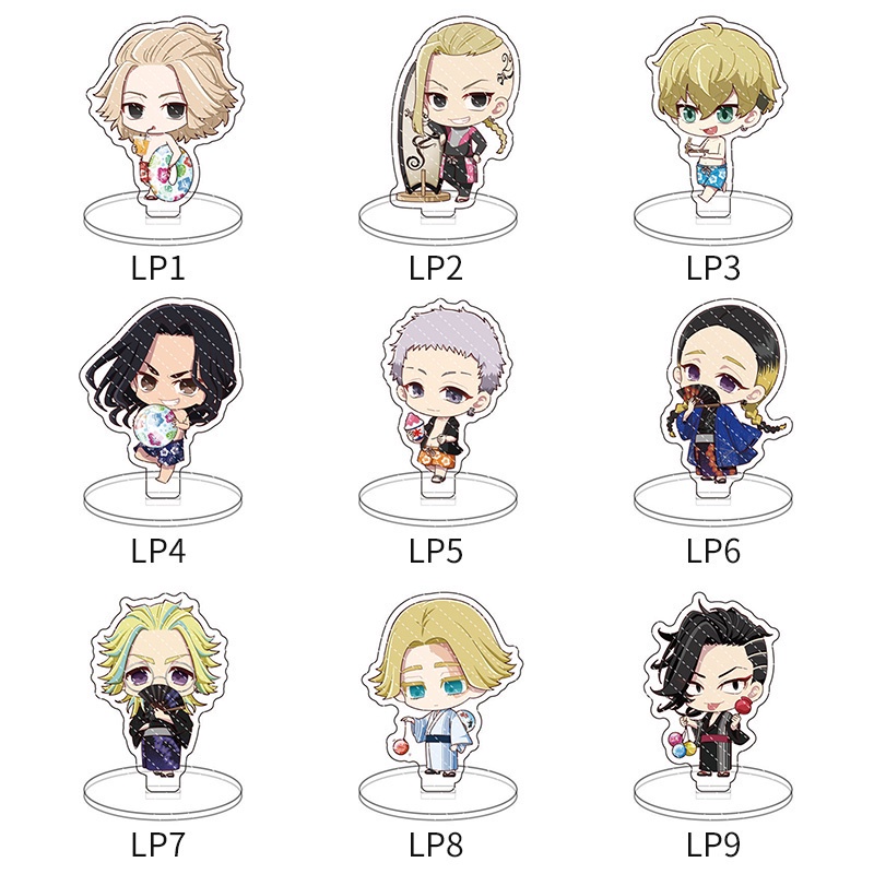 Mô Hình Nhân Vật Hoạt Hình Anime Tokyo Revengers Hai Mặt Chất Liệu Nhựa Acrylic