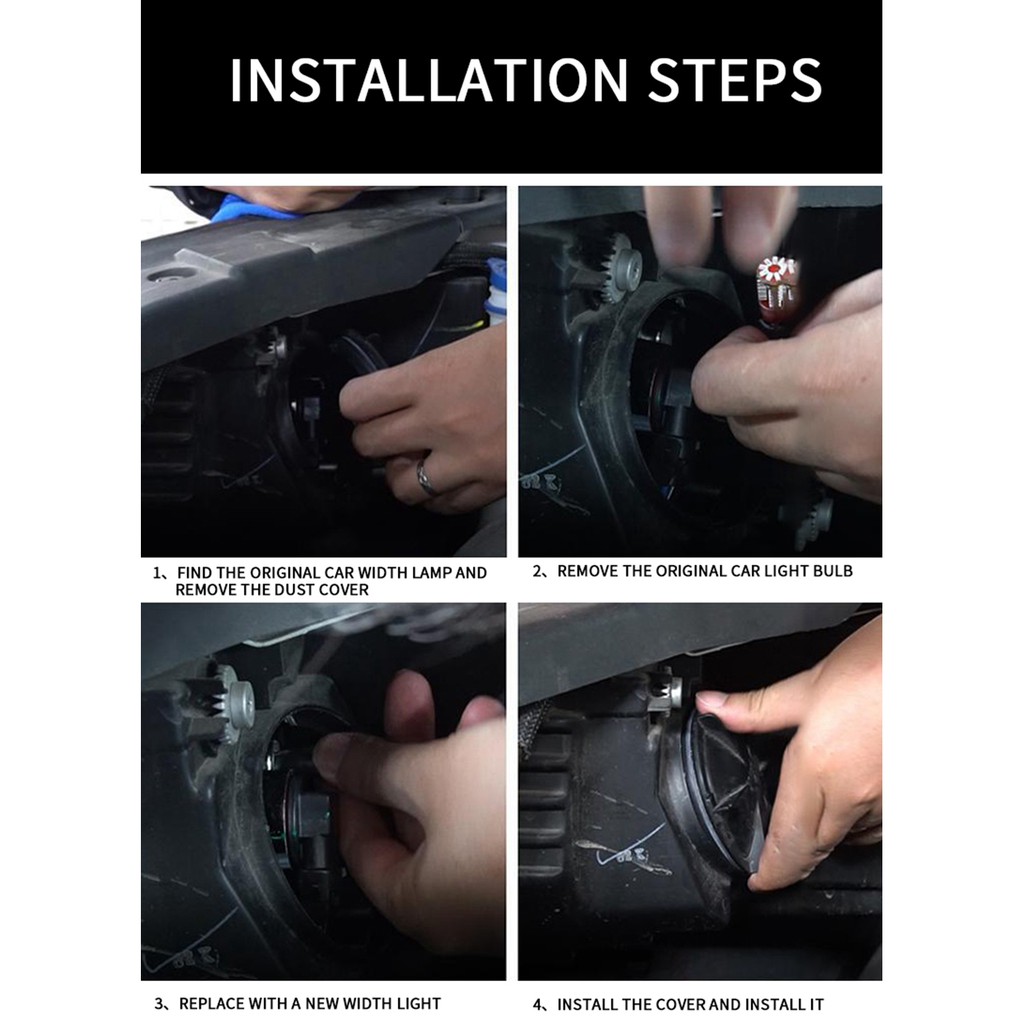 1X Silica Gel LED W5W T10 194 168 W5W COB Bóng đèn LED đỗ xe Nêm đèn chiếu sáng cấp phép