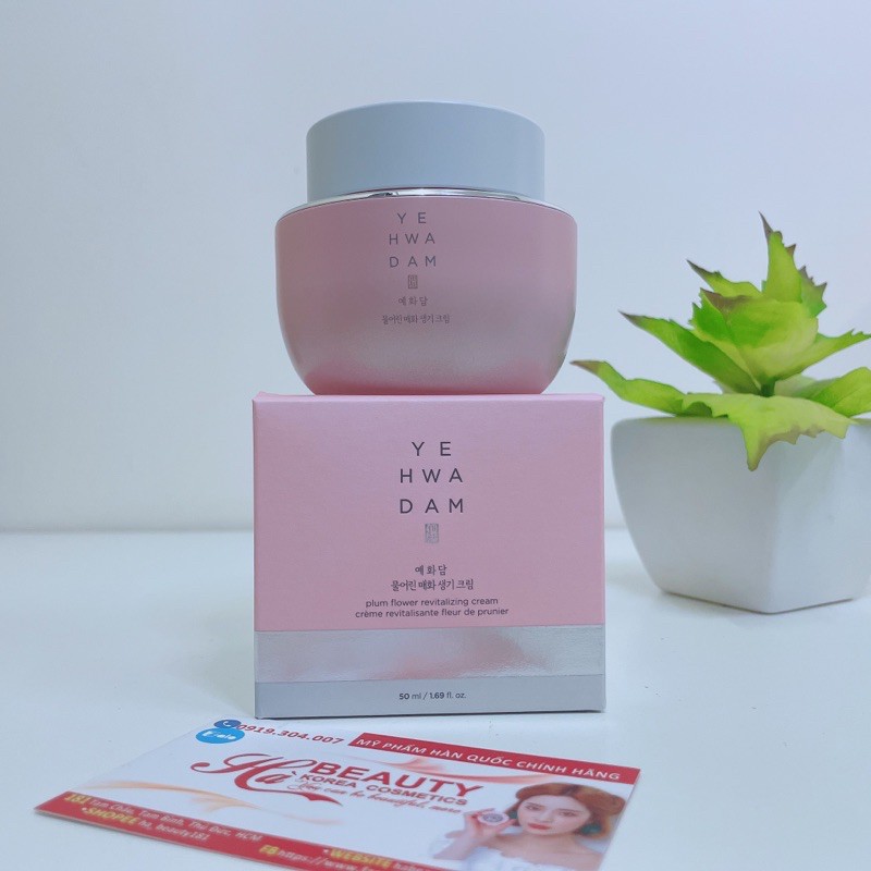 [THE FACE SHOP_Auth] Kem dưỡng da Săn chắc Sáng Khỏe YEHWADAM PLUM FLOWER REVITALIZING Cream TFSN20