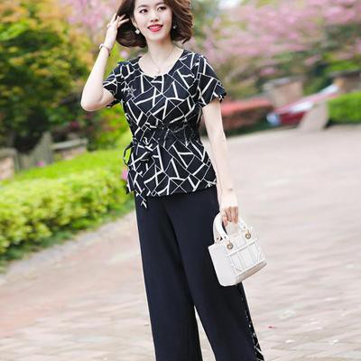 ( HÀNG SẴN)Bộ Đồ Trung Niên Đẹp Giản Dị Thời Trang AB43 - Hàng Quảng Châu Cao Cấp
