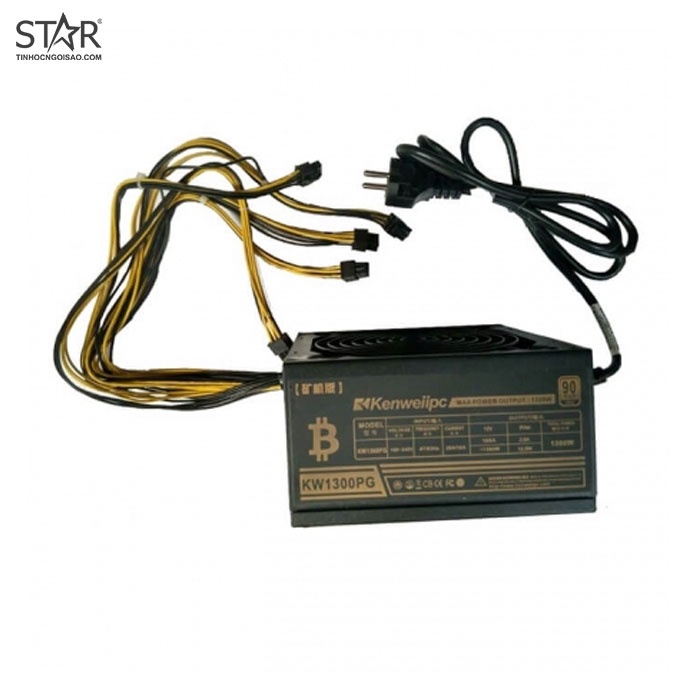 Ng.uồn Kenweiipc 1300W 80 Plus Gold Cũ