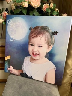 Tranh Sơn Dầu Cho Bé