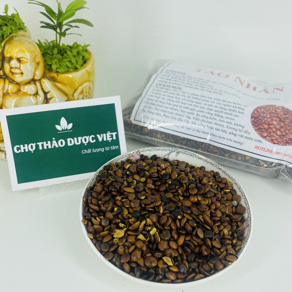 1kg Táo Nhân (Đã Làm Sạch, Sao Thơm)