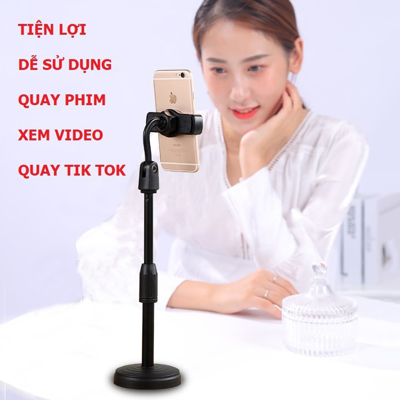 Giá Đỡ Điện Thoại Đa Năng ⚡ FREE SHIP ⚡ Giá Đỡ Điện Thoại Live Stream, Quay Phim, Xem Video, Xoay 360 Độ