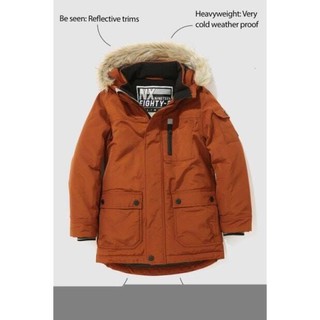 Áo parka cam đất dư xịn