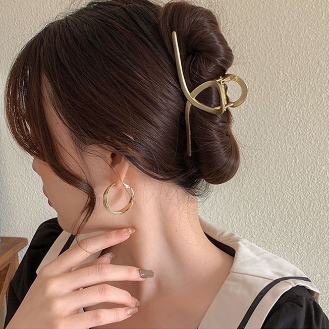 Kẹp bấu tóc đính đá kim cương