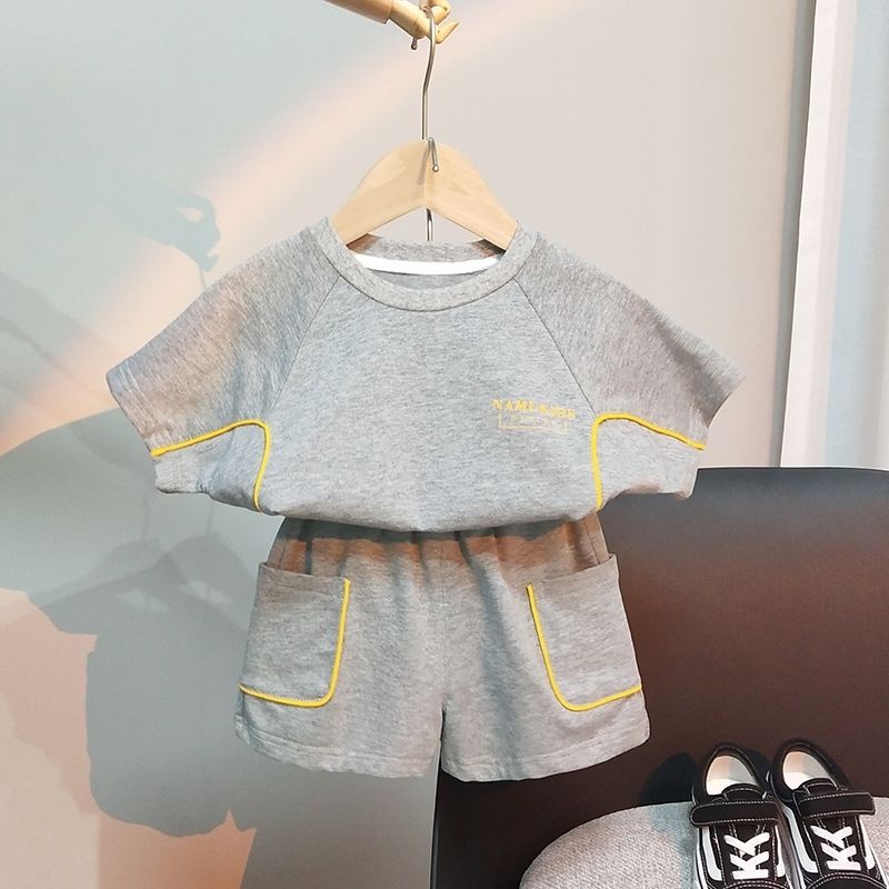 [Babycat] Hàng Có Sẵn Quần Ngắn Phong Cách Phương Tây Thời Trang Mùa Hè Hàn Quốc 2022 Dành Cho Bé Trai