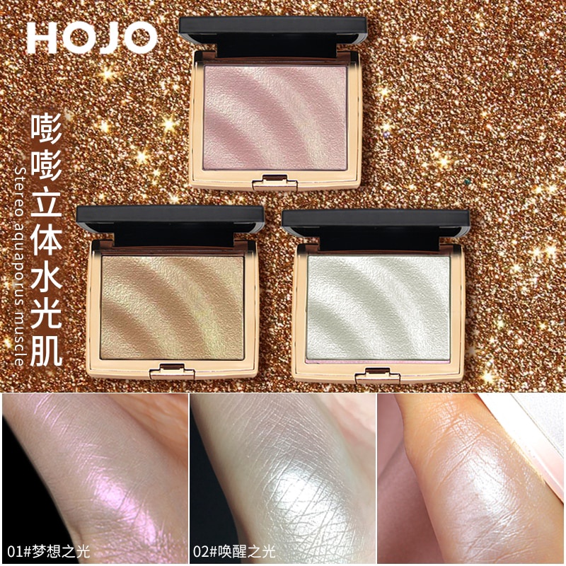 Hojo Phấn Bắt Sáng Ba Chiều Trang Điểm Lấp Lánh Cho Người Mới Bắt Đầu