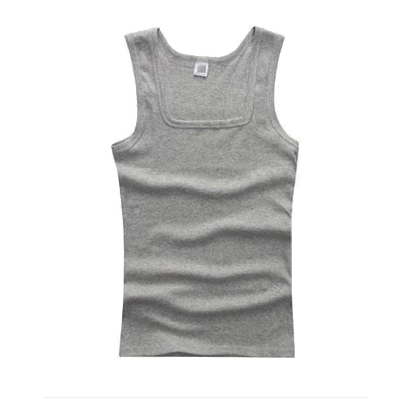 Áo sát nách cổ vuông thời trang đơn giản dành cho nam