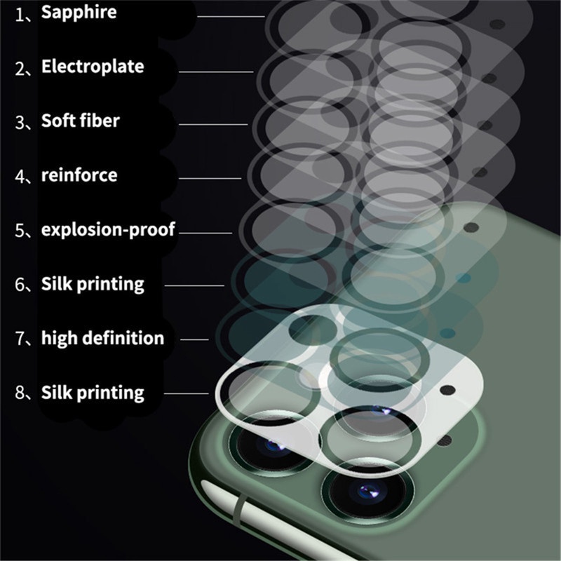 Miếng Dán Bảo Vệ Camera Sau Điện Thoại for iPhone 11 12 13 14 pro max 14 Pro max 13 Pro max