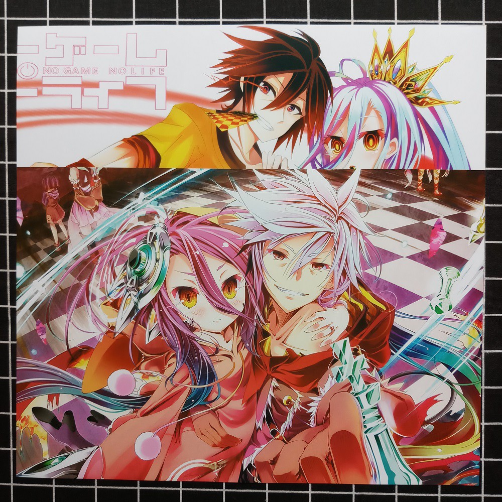 Poster No Game No Life (8 Tờ)