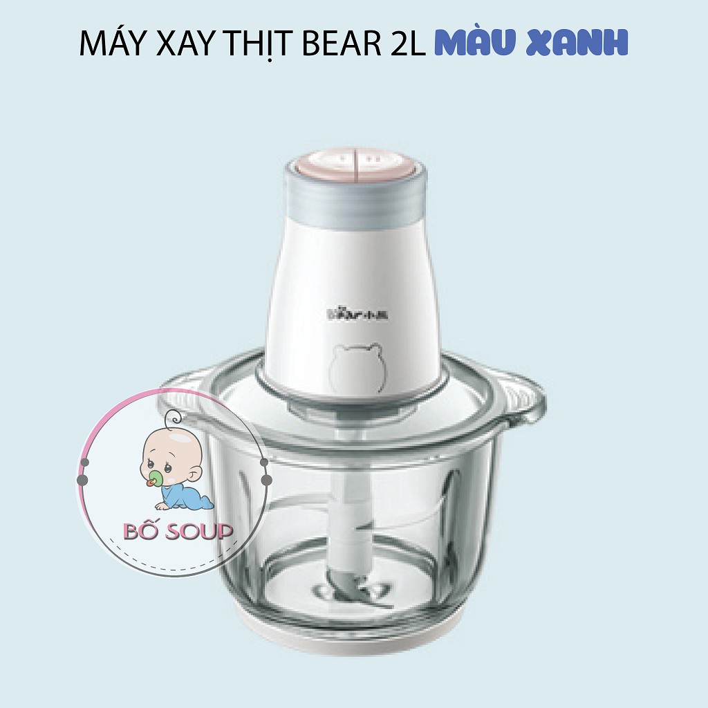 Máy Xay Thịt Đa Năng Bear 2L Shop Bố Soup