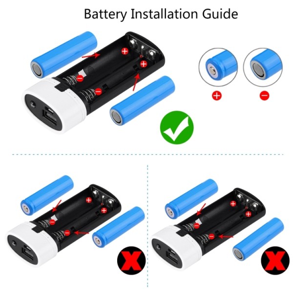 Bộ Sạc Pin Lbc 2 Ngăn Haweel 18650 Với Giao Diện Usb Và Đèn Báo Hiệu