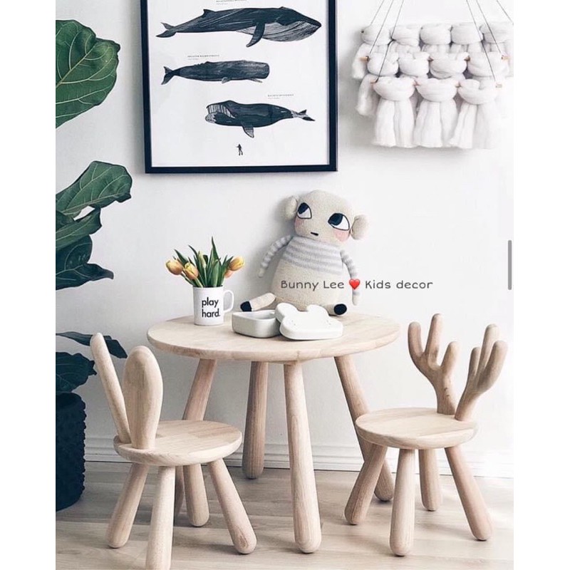 Ghế gỗ siêu xinh cho bé | BigBuy360 - bigbuy360.vn