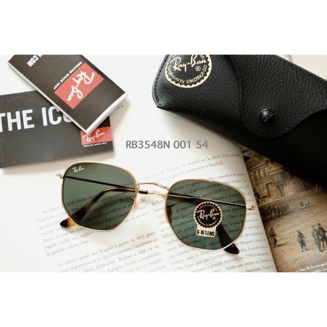 Kính RayBan Hexagonal flat lenses nam nữ đều đeo được | BigBuy360 - bigbuy360.vn