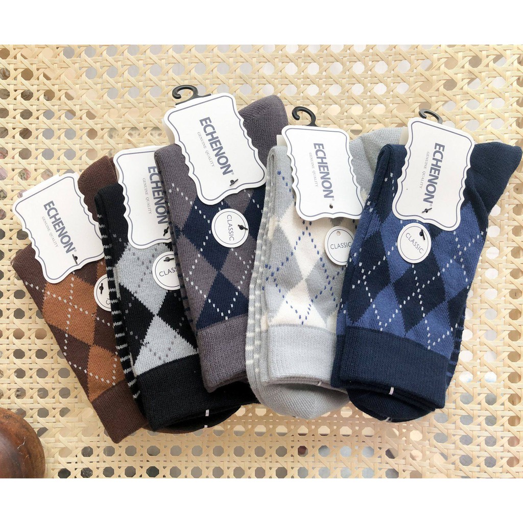 TẤT (VỚ) QUẢ TRÁM NAM CHẤT LIỆU COTTON CAO CẤP