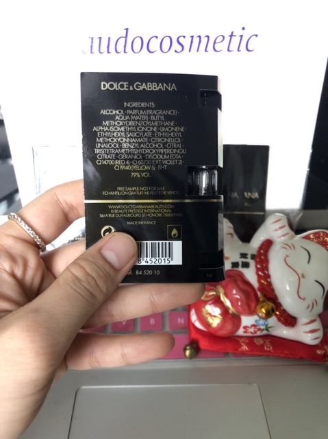 [ vial ] Nước hoa Dolce&Gabbana D&G The Only One EDP 1.5ml | BigBuy360 - bigbuy360.vn