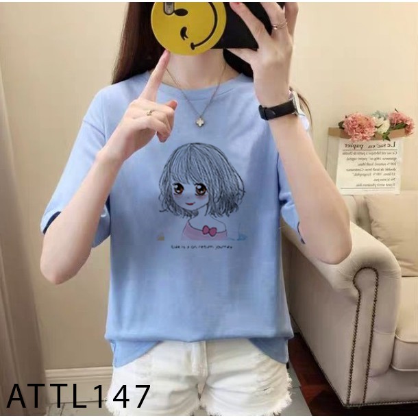 [FREE SHIP ĐƠN TỪ 50K] Áo phông cô gái áo nơ HARI0520 1