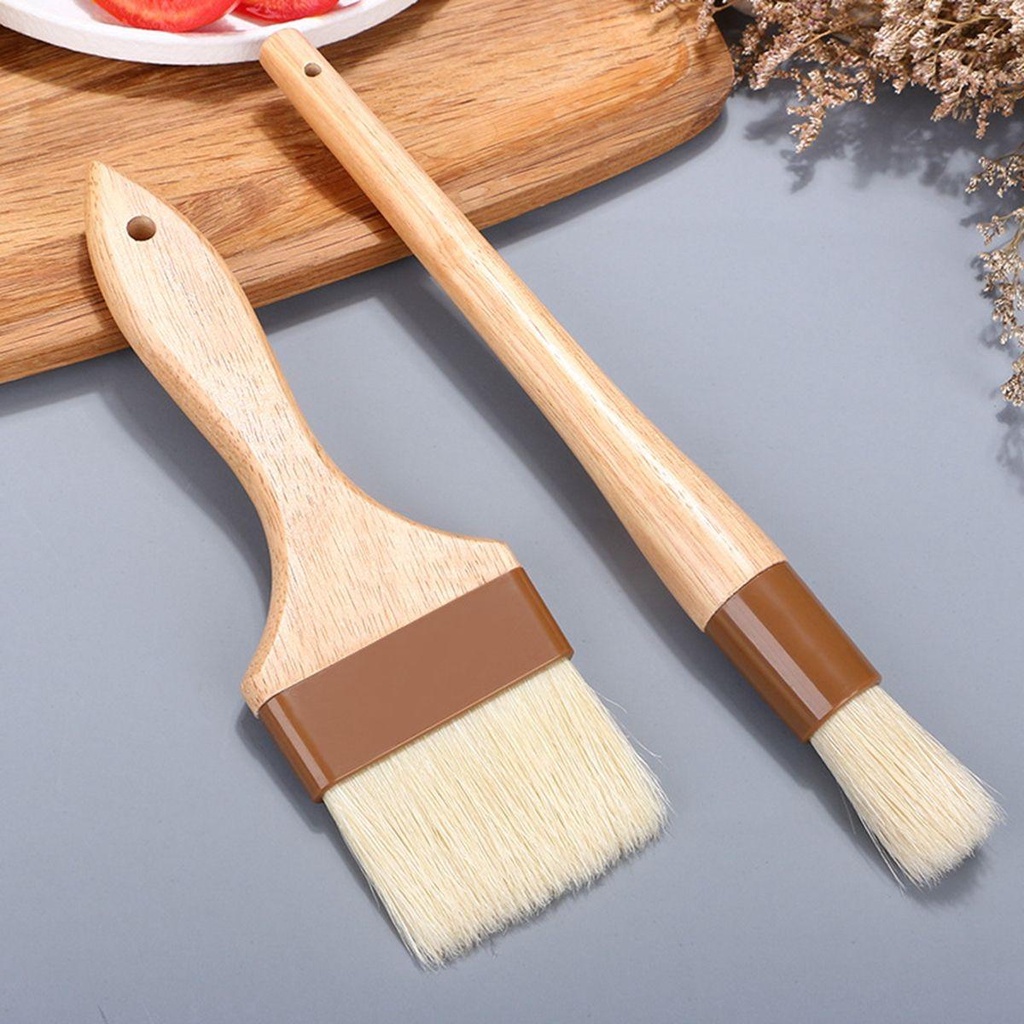 Cọ Phết Dầu Nướng BBQ Tay Cầm Gỗ