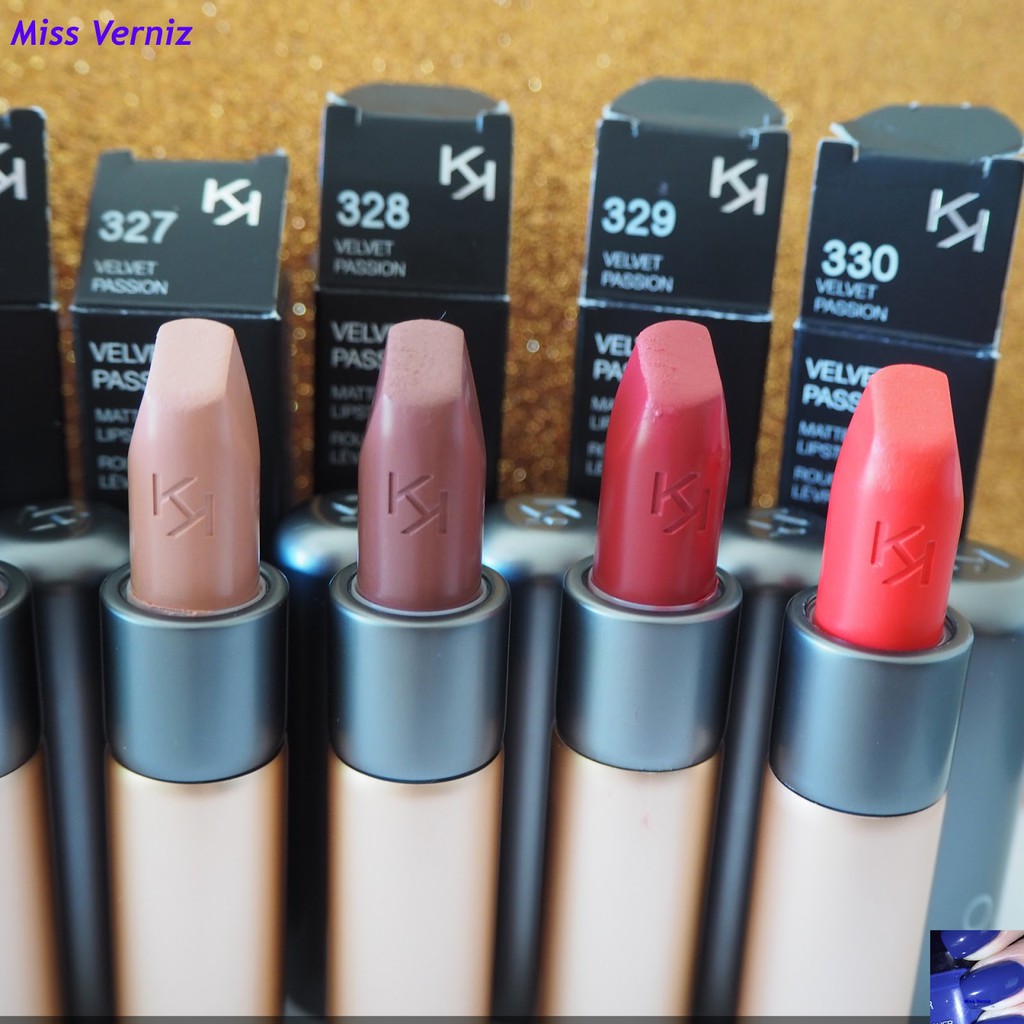 Son lì Kiko ❤️Freeship❤️ Velvet Passion Matte Lipstick - 309 310 311 312 329 330 - đủ bill - Hàng Pháp