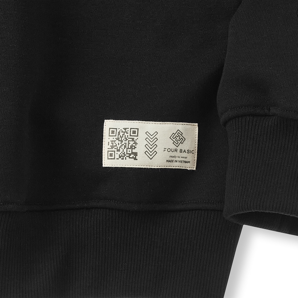 Áo sweater tay dài Flower Man Fullbox phông streetwear unisex nam nữ form rộng Four Basic S05