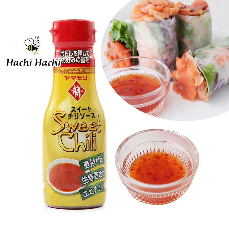 TƯƠNG ỚT CHUA NGỌT YAMAMORI 250G - Hachi Hachi Japan Shop