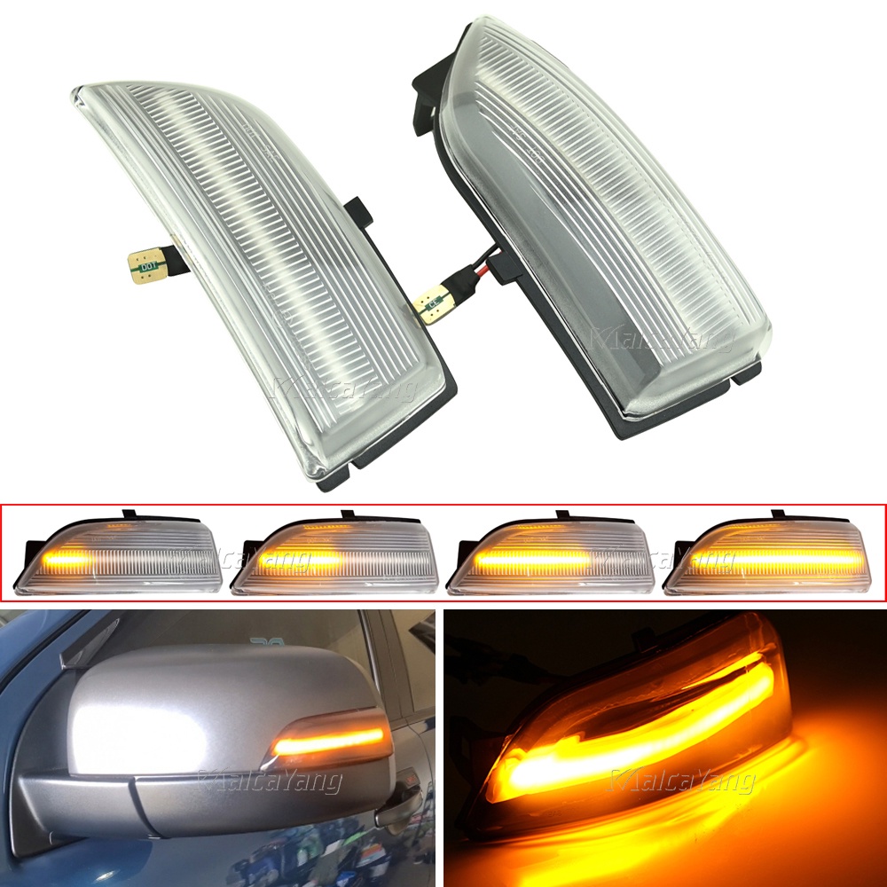 Đèn LED Xi Nhan Gắn Gương Chiếu Hậu Cho Ford Everest 2015-2021 Ranger T6 Raptor Wildtrak