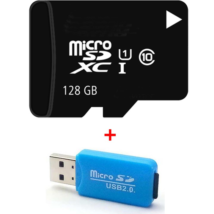 thẻ nhớ 128g - micro sdxc 128g - tặng kèm usb đọc thẻ | BigBuy360 - bigbuy360.vn