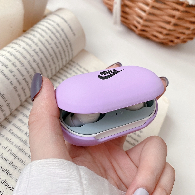 Vỏ bảo vệ hộp sạc tai nghe Samsung Galaxy Buds 2 Bud 2 plus màu xanh dương/xanh lá cứng