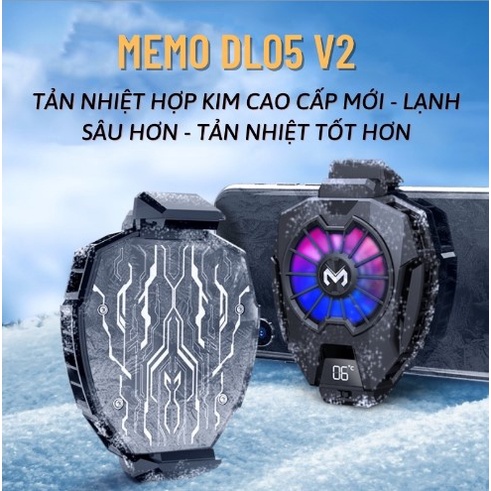 MEMO DL05 VERSION 2,BẢO HÀNH 6 THÁNG, QUẠT TẢN NHIỆT ĐIỆN THOẠI MEMO DL05, SÒ LẠNH MEMO DL05 V2, SÒ 