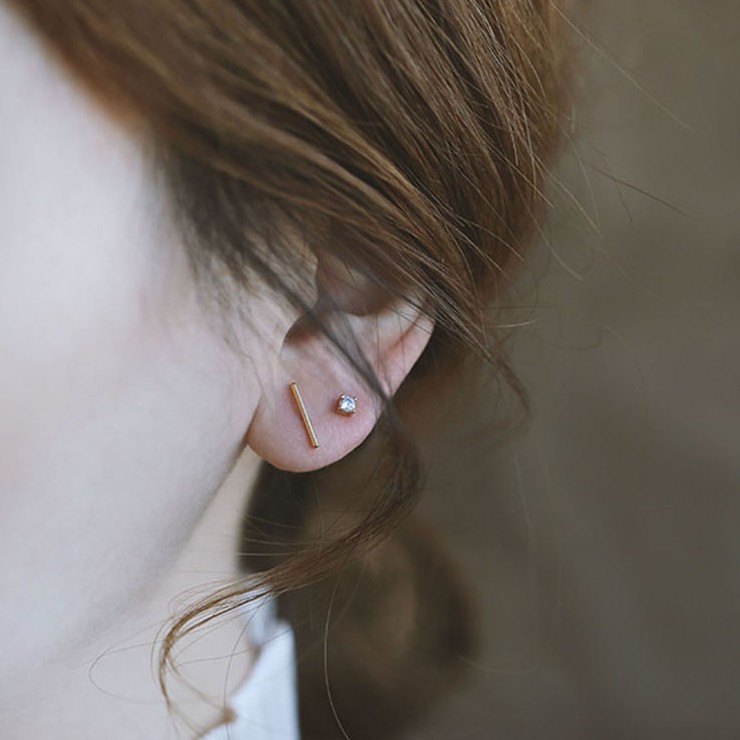 Set Bông Tai Đính Đá Sang Trọng C130