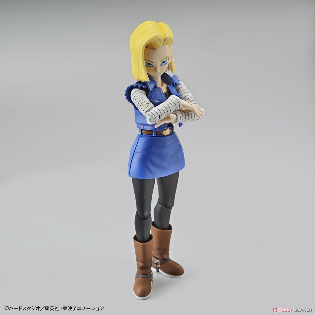 Mô Hình Lắp Ráp ANDROID 18 Dragon Ball Figure-Rise Standard Bandai Đồ Chơi Anime