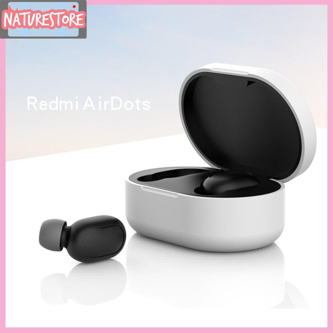 Silicone Vỏ Silicon Bảo Vệ Hộp Sạc Tai Nghe Bluetooth Xiaomi Airdots