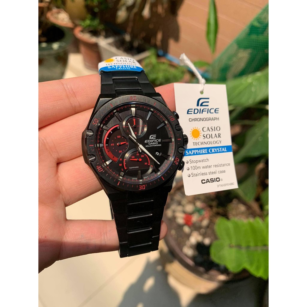 Đồng Hồ Nam Casio Edifice EFS-S560DC-1AVUDF Chính Hãng - Kính Sapphire | Edifice EFS-S560DC-1A Pin Năng Lượng Mặt Trời