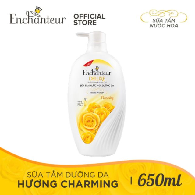 Dầu gội và sữa tắm Enchanteur 650g