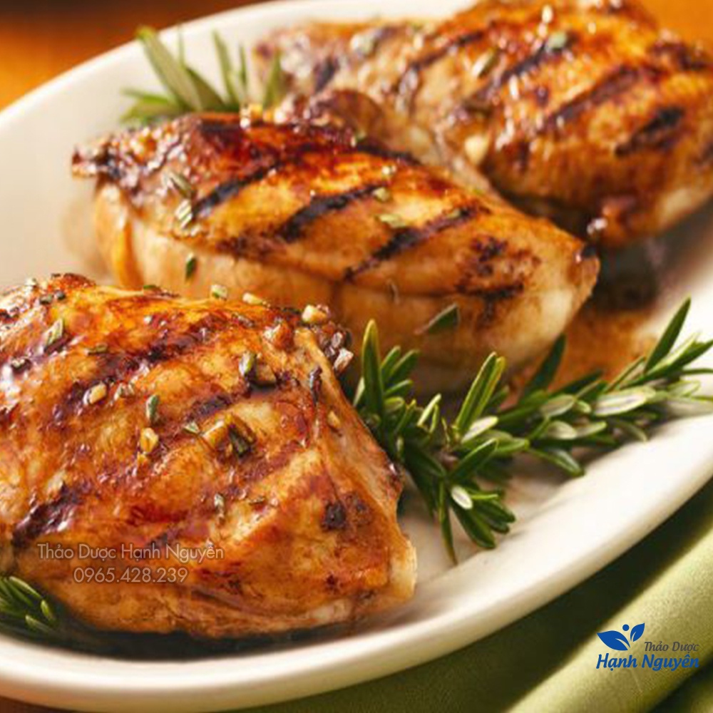 Bột lá hương thảo sấy lạnh nguyên chất 500g (Bột gia vị thảo mộc) - Thảo Dược Hạnh Nguyên