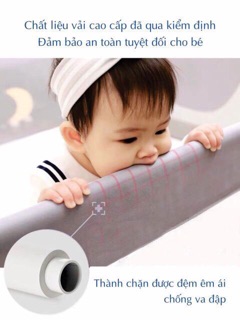 Thanh chắn giường Umo m6, m8, 2m, 2m2
