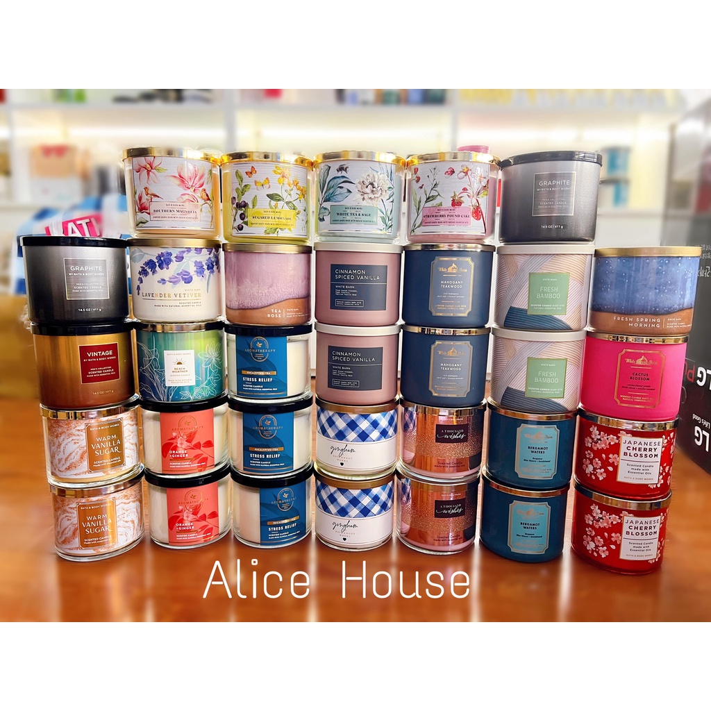 Nến Thơm 3 Bấc Bath & Body Works 💕