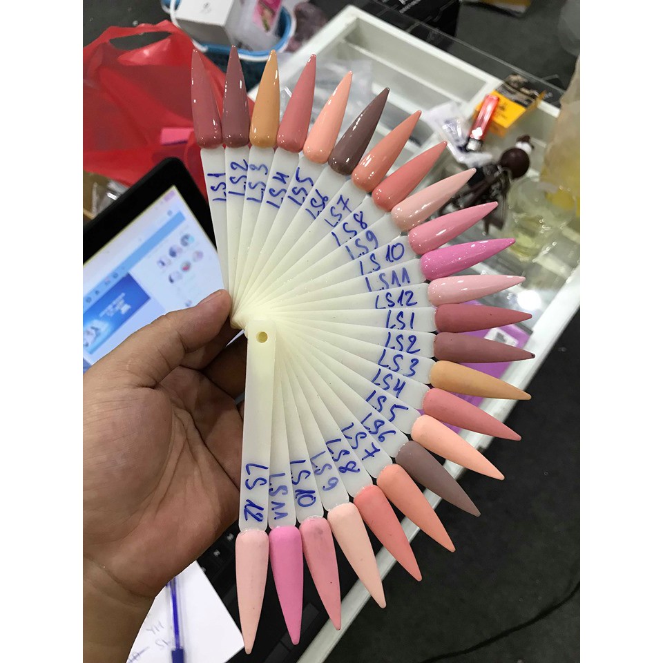 Sơn Gel AS Mã LS (cam kết chính hãng _lựa màu tự do hơn 2000 màu)