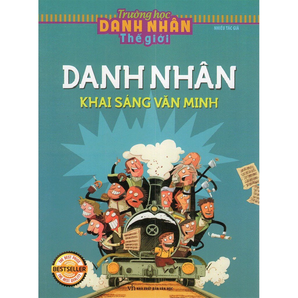 Sách: Trường Học Danh Nhân - Danh Nhân Khai Sáng Văn Minh