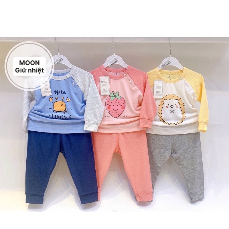 Bộ giữ nhiệt Moon dài tay cho bé
