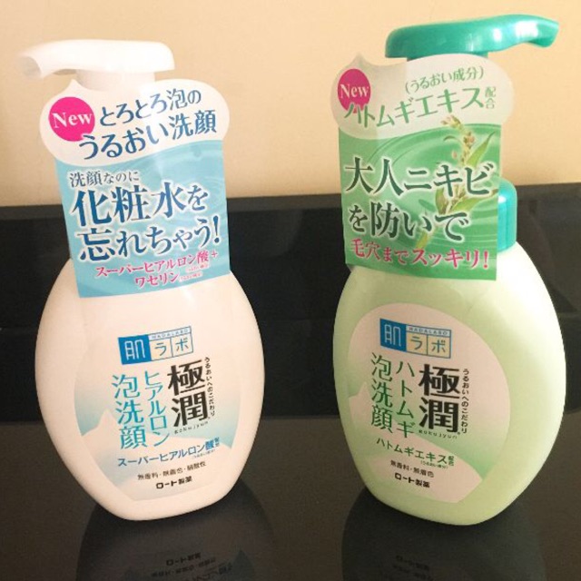 Sữa rửa mặt hada labo tạo bọt
