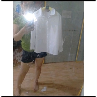 Áo sơ mi trắng bé trai, bé gái (size đại)