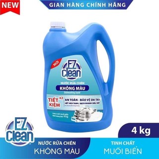 NƯỚC RỬA CHÉN KHÔNG MÀU EZ CLEAN 4LIT