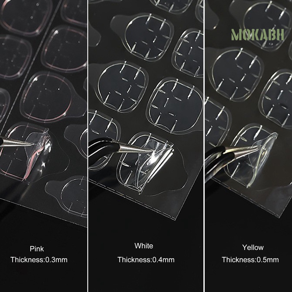 Bộ 240 Miếng Dán Móng Tay Trong Suốt Siêu Mỏng Cho Nữ