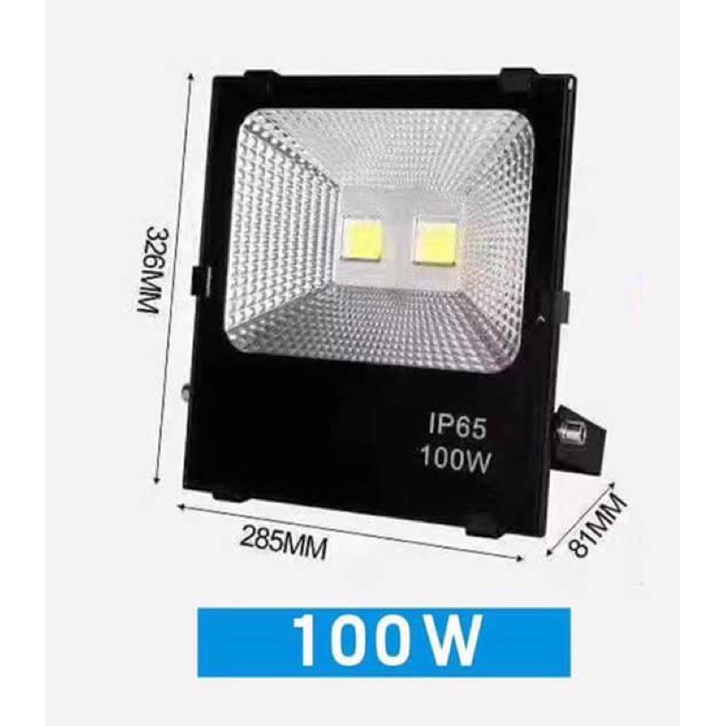 12vDc,24vDc Đèn pha led  siêu sáng 100w
