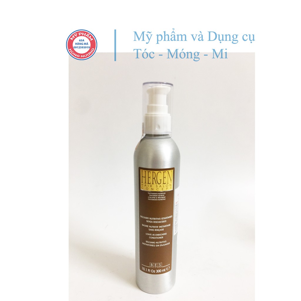 Xả khô BES HERGEN LEAVE-IN ENRICHING 300ML