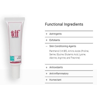 Kem Chấm mụn TDF gom cồi  mụn thần tốc acne e rase tdf