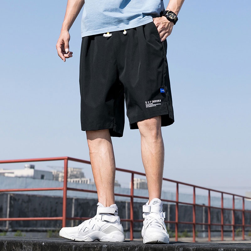 Quần short thể thao dây rút thời trang cho nam