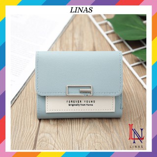 Ví nữ ngắn cầm tay dễ thương, Ví nữ mini đẹp MT166 LiNAS